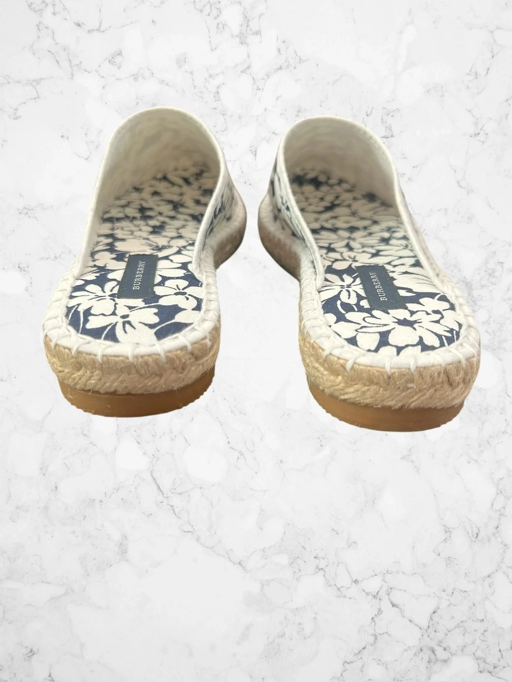 Burberry floral espadrille